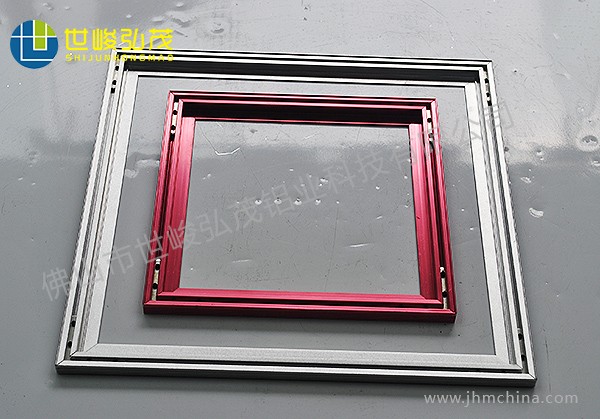 超薄廣告燈箱畫框鋁型材-8