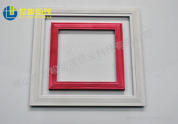 超薄廣告燈箱畫(huà)框鋁型材-6 超薄廣告燈箱畫(huà)框鋁型材-6