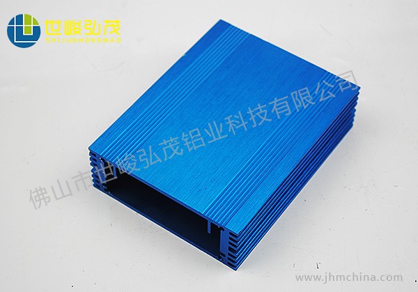 拉絲氧化移動(dòng)電源鋁型材外殼