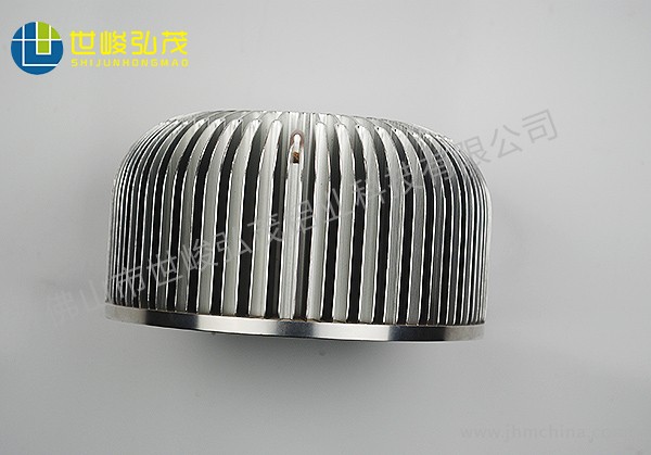 CNC數控車散熱器深加工鋁型材