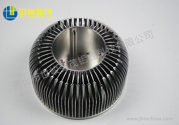 CNC數控車散熱器深加工鋁型材