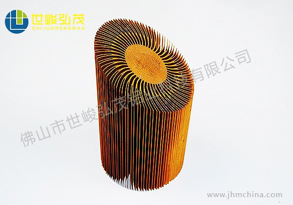 照明電子散熱器深加工鋁型材