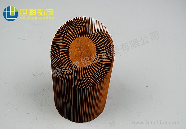 照明電子散熱器深加工鋁型材