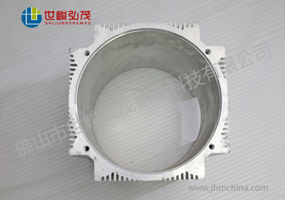 新能源汽車水冷電機外殼鋁型材-4