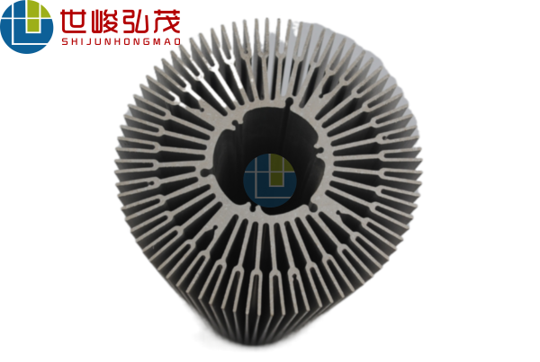 LED筒燈太陽花散熱器鋁型材-2