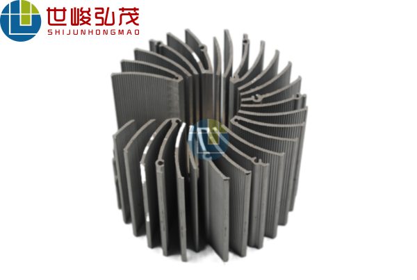 深加工太陽花鋁型材散熱器-3